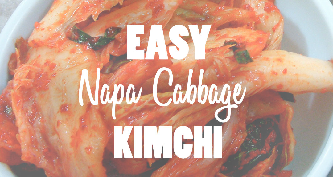 Easy Napa Cabbage Kimchi Recipe Photo