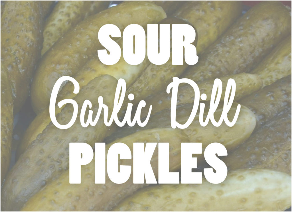 humble house sauerkrock fermented sour garlic dill pickles recipe