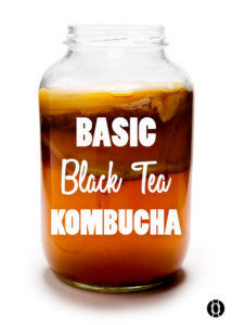 Basic Black Tea Kombucha Recipe